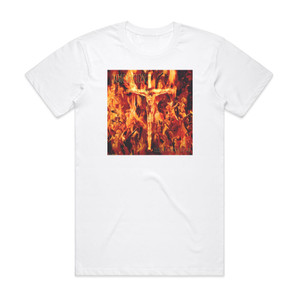 Immolation Close To A World Below Album Cover T-Shirt White Immolation Close To A World Below Album Cover T-Shirt White