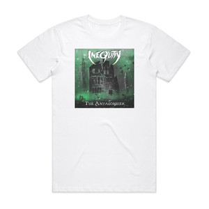 Inequity The Antagonizer Album Cover T-Shirt White Inequity The Antagonizer Album Cover T-Shirt White