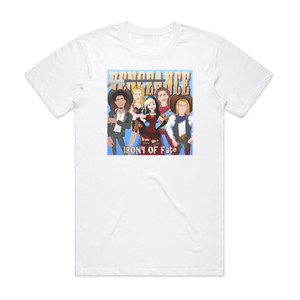 Irony of Fate Vengeance Album Cover T-Shirt White Irony of Fate Vengeance Album Cover T-Shirt White
