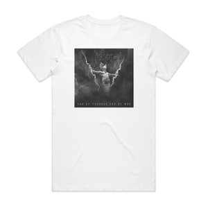 Ichor God Of Thunder God Of War Album Cover T-Shirt White Ichor God Of Thunder God Of War Album Cover T-Shirt White