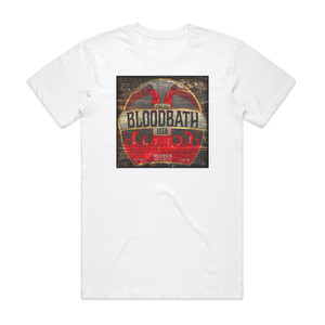 Incursed Beer Bloodbath Album Cover T-Shirt White Incursed Beer Bloodbath Album Cover T-Shirt White