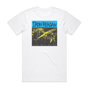 Iron Reagan Dark Days Ahead Album Cover T-Shirt White