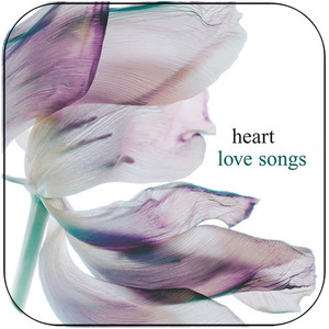 Heart Love Songs Album Cover Sticker