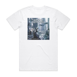 Iron Savior Megatropolis Album Cover T-Shirt White Iron Savior Megatropolis Album Cover T-Shirt White