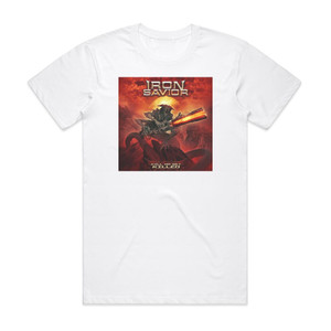 Iron Savior Kill Or Get Killed Album Cover T-Shirt White Iron Savior Kill Or Get Killed Album Cover T-Shirt White