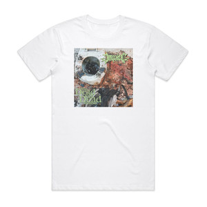 Impaled The Dead Still Dead Remain Album Cover T-Shirt White Impaled The Dead Still Dead Remain Album Cover T-Shirt White