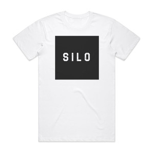 i built the sky Silo Album Cover T-Shirt White i built the sky Silo Album Cover T-Shirt White