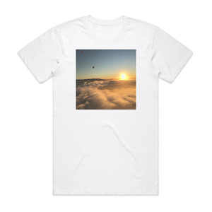 i built the sky Striations Album Cover T-Shirt White i built the sky Striations Album Cover T-Shirt White