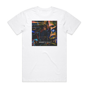 Introvert Two Tracks Album Cover T-Shirt White Introvert Two Tracks Album Cover T-Shirt White