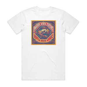 Imperial State Electric Reptile Brain Music Album Cover T-Shirt White
