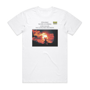 Igor Fyodorovitch Stravinsky The Rite Of Spring 1 Album Cover T-Shirt White