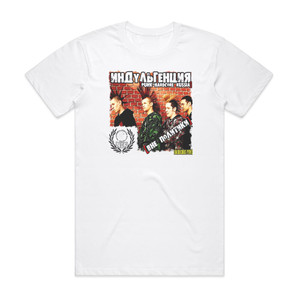 Indulgencia Album Cover T-Shirt White Indulgencia Album Cover T-Shirt White