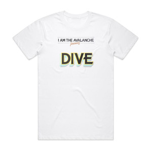 I Am the Avalanche Dive Album Cover T-Shirt White I Am the Avalanche Dive Album Cover T-Shirt White