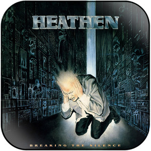 Heathen Breaking The Silence Album Cover Sticker Heathen Breaking The Silence Album Cover Sticker