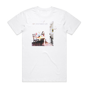 Ivy Apartment Life 1 Album Cover T-Shirt White Ivy Apartment Life 1 Album Cover T-Shirt White