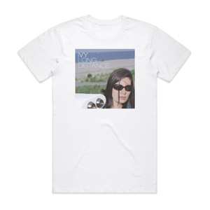Ivy Long Distance Album Cover T-Shirt White Ivy Long Distance Album Cover T-Shirt White