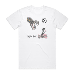 Icon For Hire Blindside Album Cover T-Shirt White Icon For Hire Blindside Album Cover T-Shirt White