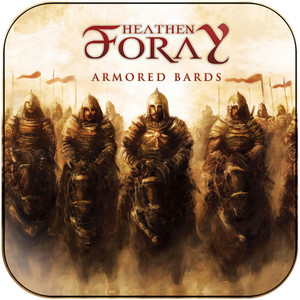 Heathen Foray Armored Bards Album Cover Sticker Heathen Foray Armored Bards Album Cover Sticker