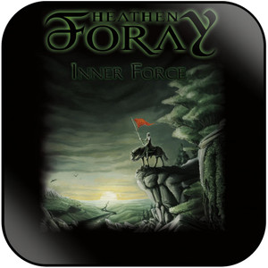 Heathen Foray Inner Force Album Cover Sticker Heathen Foray Inner Force Album Cover Sticker