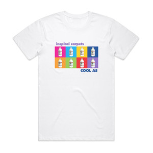 Inspiral Carpets Cool As Album Cover T-Shirt White Inspiral Carpets Cool As Album Cover T-Shirt White