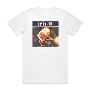 IRIS Iris Ii Album Cover T-Shirt White IRIS Iris Ii Album Cover T-Shirt White