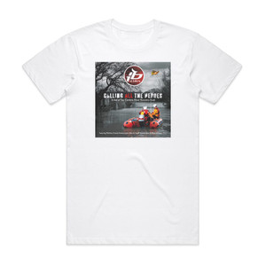 It Bites Calling All The Heroes In Aid Of The Cumbria Flood Recovery Album Cover T-Shirt White It Bites Calling All The Heroes In Aid Of The Cumbria Flood Recovery Album Cover T-Shirt White