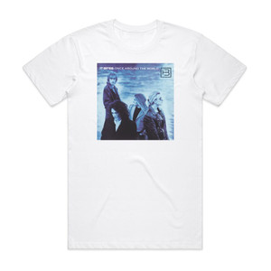 It Bites Once Around The World Album Cover T-Shirt White It Bites Once Around The World Album Cover T-Shirt White