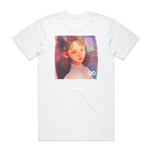 IU Eight Album Cover T-Shirt White IU Eight Album Cover T-Shirt White