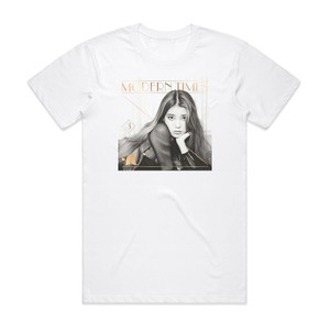 IU Modern Times Album Cover T-Shirt White IU Modern Times Album Cover T-Shirt White