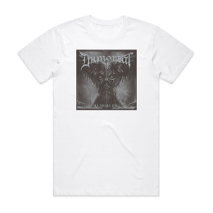 Immortal All Shall Fall 2 Album Cover T-Shirt White
