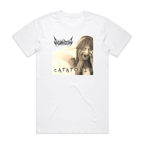 Insurrection Catatonic Album Cover T-Shirt White Insurrection Catatonic Album Cover T-Shirt White