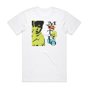 Ian McCulloch Mysterio Album Cover T-Shirt White Ian McCulloch Mysterio Album Cover T-Shirt White