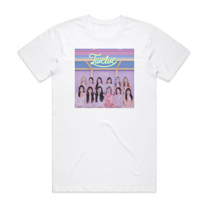 IZ_ONE Twelve 1 Album Cover T-Shirt White