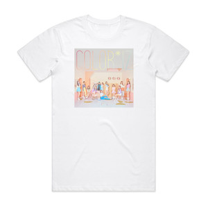 IZ_ONE Coloriz Album Cover T-Shirt White IZ_ONE Coloriz Album Cover T-Shirt White