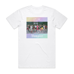 IZ_ONE Vampire Album Cover T-Shirt White IZ_ONE Vampire Album Cover T-Shirt White