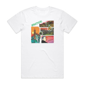 Indochine Laventurier 1 Album Cover T-Shirt White Indochine Laventurier 1 Album Cover T-Shirt White