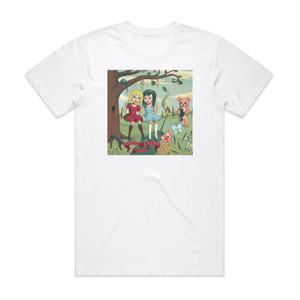 Indochine Alice June 1 Album Cover T-Shirt White Indochine Alice June 1 Album Cover T-Shirt White
