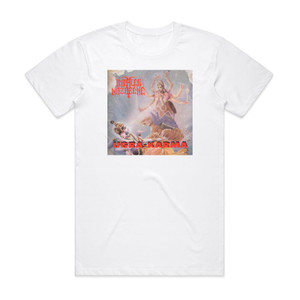 Impaled Nazarene Ugra Karma Album Cover T-Shirt White Impaled Nazarene Ugra Karma Album Cover T-Shirt White