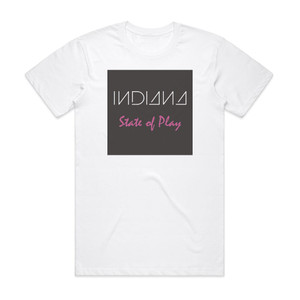 Indiana State Of Play Album Cover T-Shirt White
