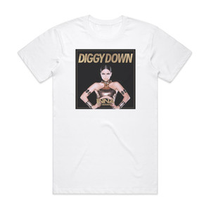 Inna Diggy Down Album Cover T-Shirt White Inna Diggy Down Album Cover T-Shirt White
