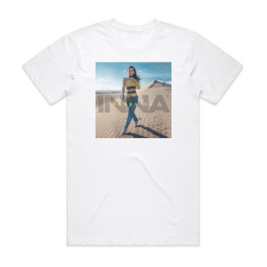 Inna Hands Up Album Cover T-Shirt White Inna Hands Up Album Cover T-Shirt White