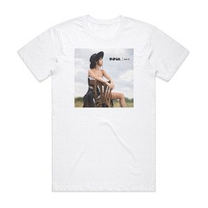Inna Sin Ti Album Cover T-Shirt White Inna Sin Ti Album Cover T-Shirt White