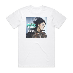 Inna Party Never Ends Album Cover T-Shirt White Inna Party Never Ends Album Cover T-Shirt White