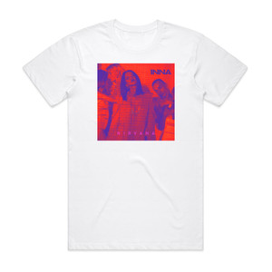 Inna Nirvana 1 Album Cover T-Shirt White Inna Nirvana 1 Album Cover T-Shirt White