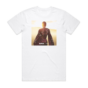 Inna Fuego Album Cover T-Shirt White Inna Fuego Album Cover T-Shirt White