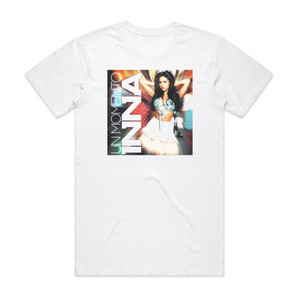 Inna Un Momento 1 Album Cover T-Shirt White Inna Un Momento 1 Album Cover T-Shirt White