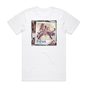 Inna Un Momento Album Cover T-Shirt White Inna Un Momento Album Cover T-Shirt White