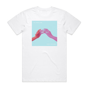 IC3PEAK Vacuum Album Cover T-Shirt White IC3PEAK Vacuum Album Cover T-Shirt White
