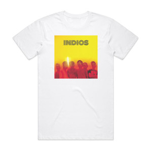 Indios Indios Album Cover T-Shirt White Indios Indios Album Cover T-Shirt White