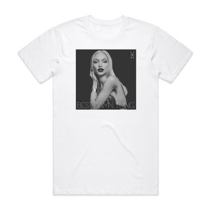 Ivy Levan Best Damn Thing Album Cover T-Shirt White Ivy Levan Best Damn Thing Album Cover T-Shirt White
